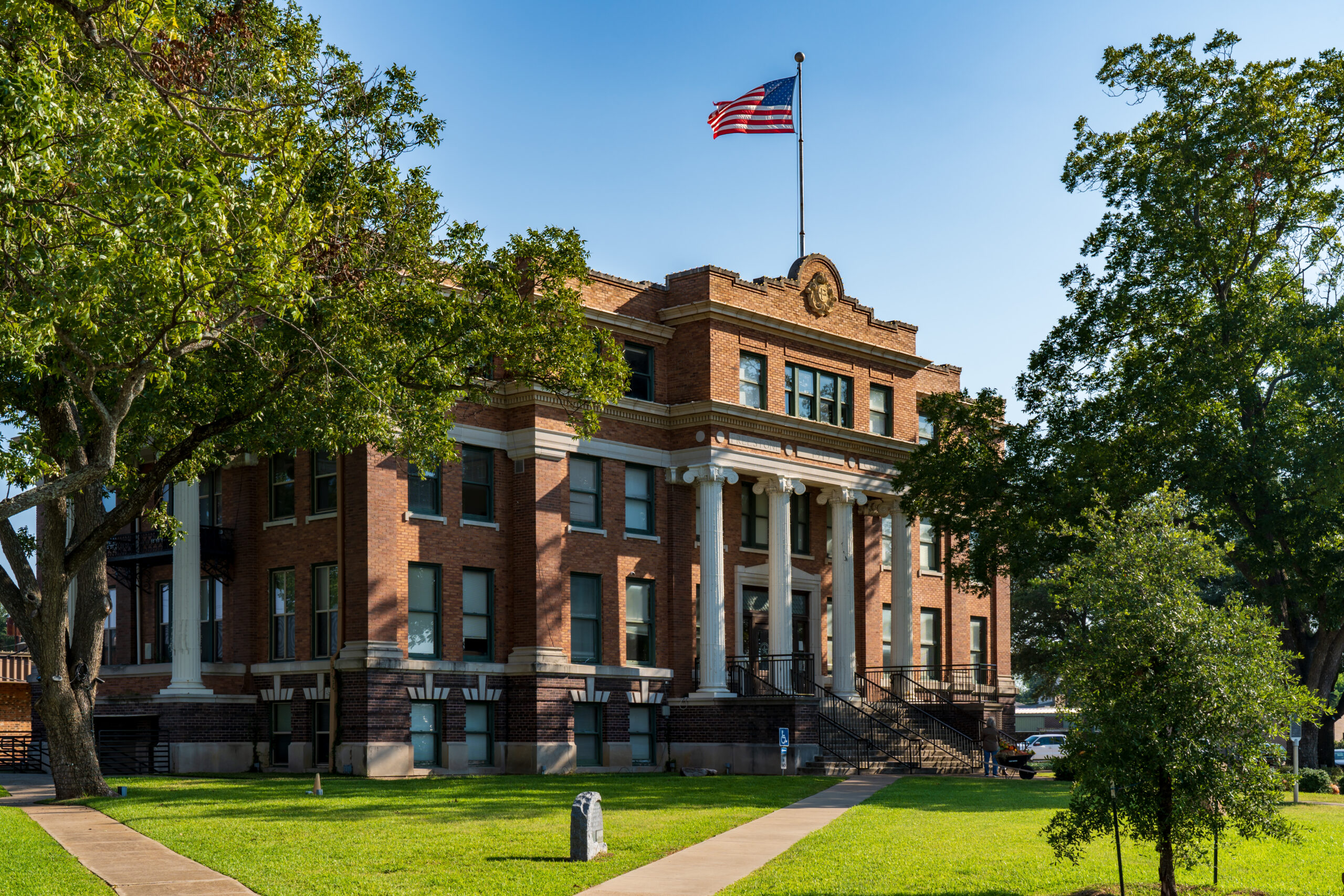 Fairfield Texas Courthouse